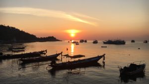 1. und 2. Tag auf Koh Tao